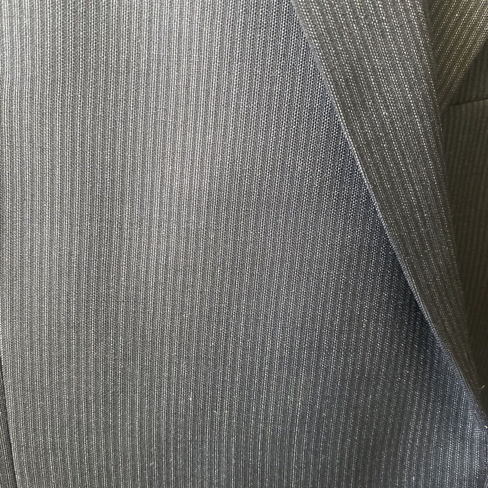 Tommy Hilfiger Mens Suit Jacket Navy Pinstripe 100% Wool Size 38R - Picture 5 of 5